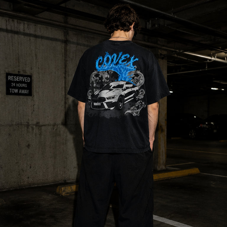 Abyss Racer Tee - Black
