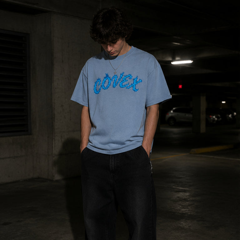 Abyss Racer Tee - Blue