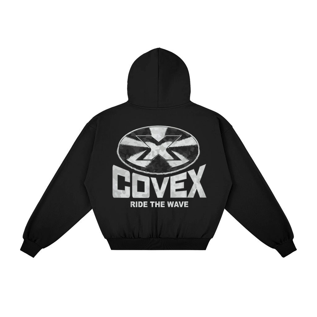 Ride The Wave Zip-Up - Black