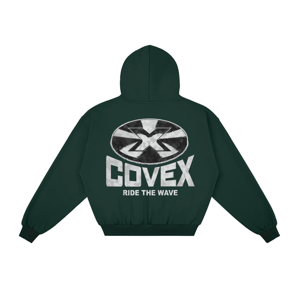 Ride The Wave Zip-Up - Green