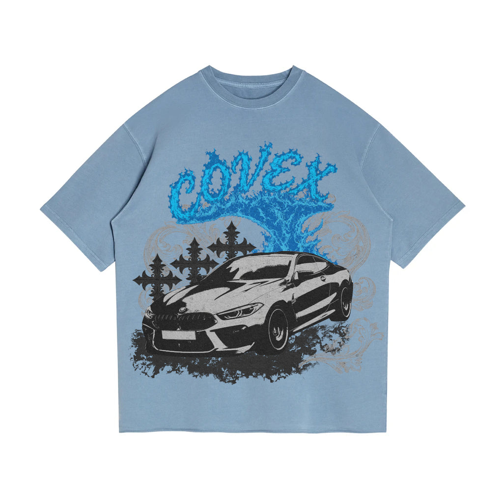 Abyss Racer Tee - Blue