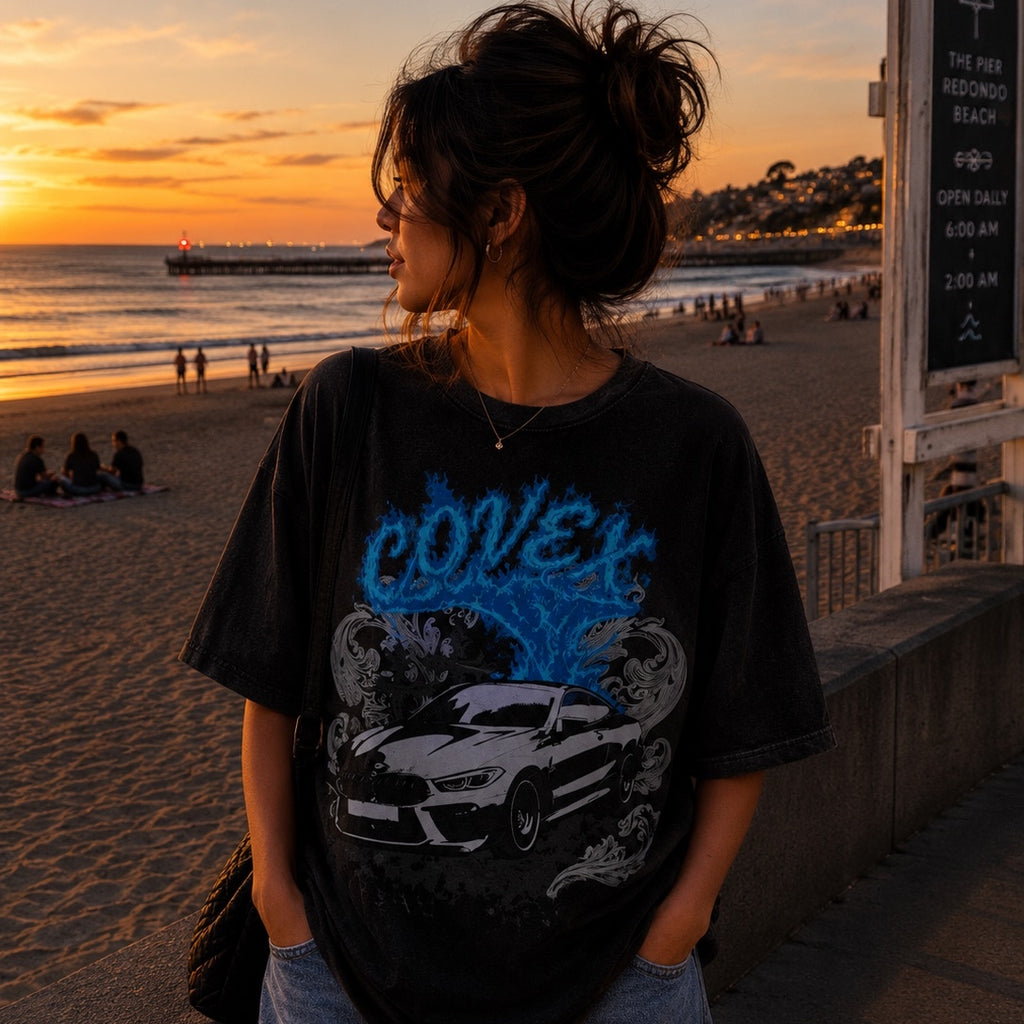 Abyss Racer Tee - Black