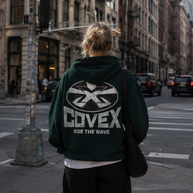 Ride The Wave Zip-Up - Green