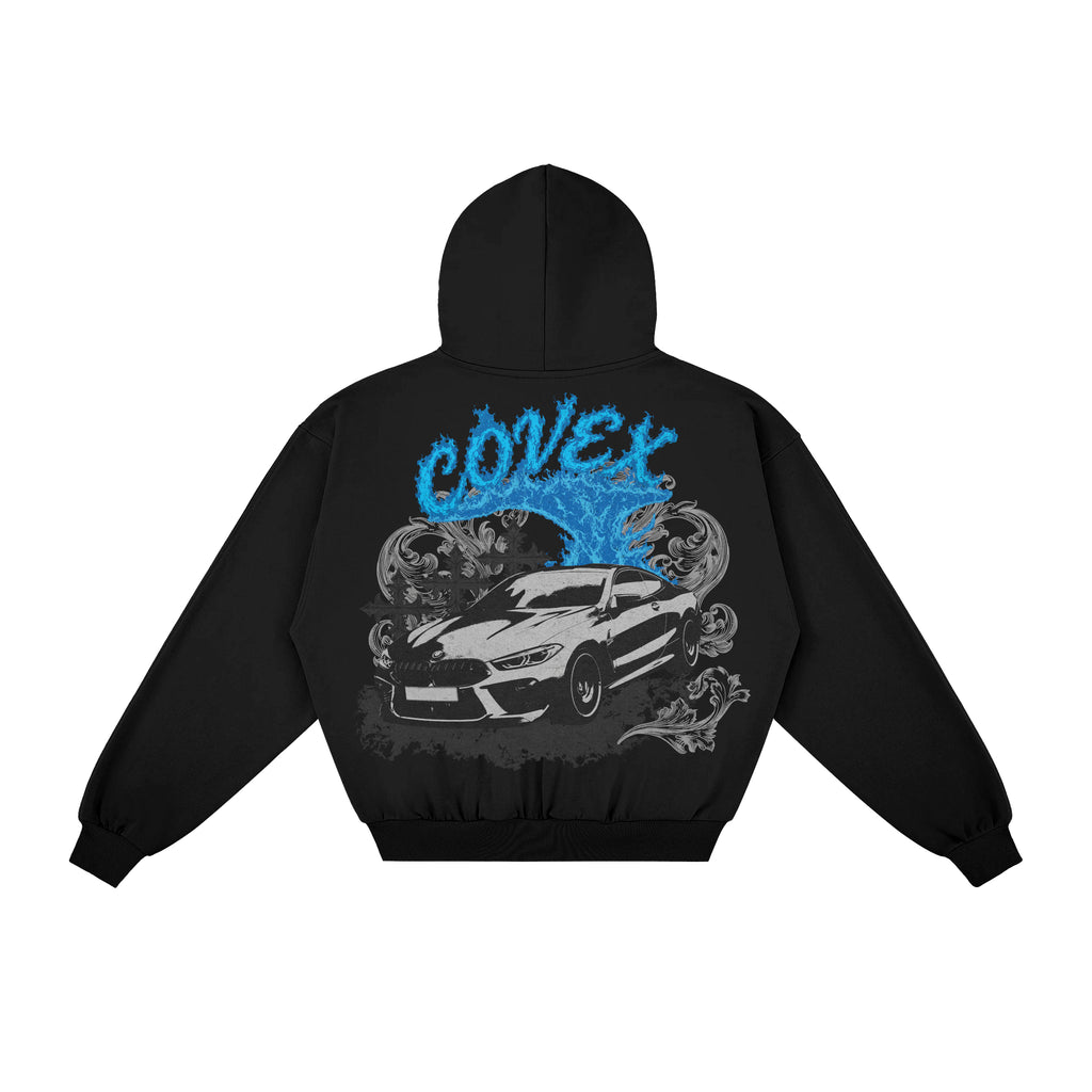 Abyss Racer Zip-Up - Black