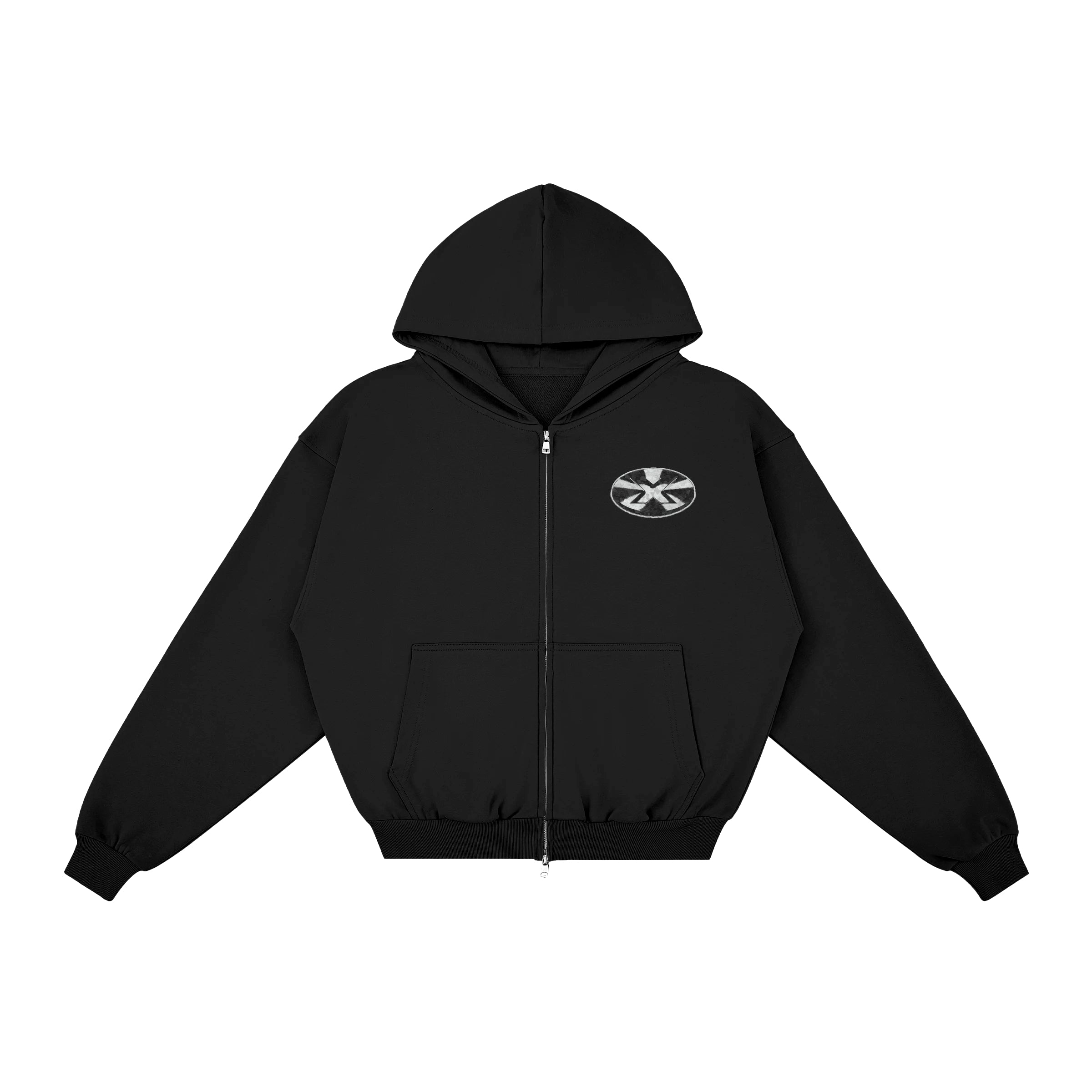 Ride The Wave Zip-Up - Black