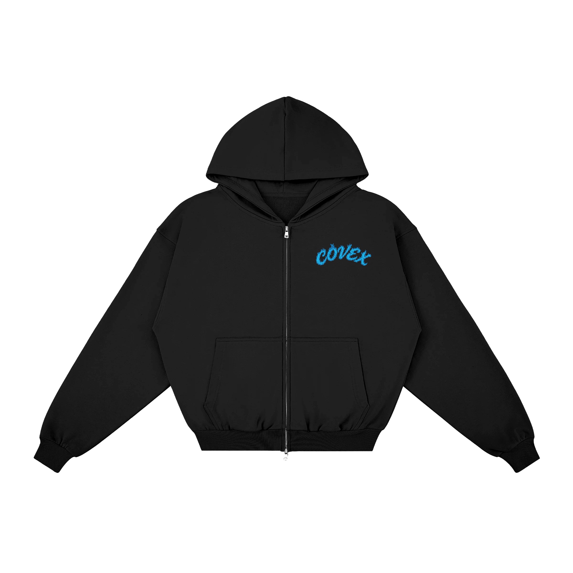 Abyss Racer Zip-Up - Black
