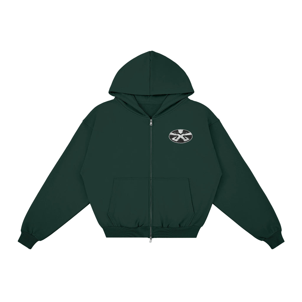 Ride The Wave Zip-Up - Green