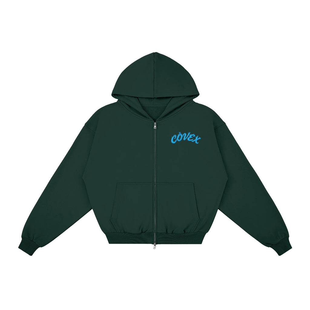 Abyss Racer Zip-Up - Green
